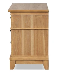 Furniture of America Wellington 26.5" Wood 2-Drawer Nightstand