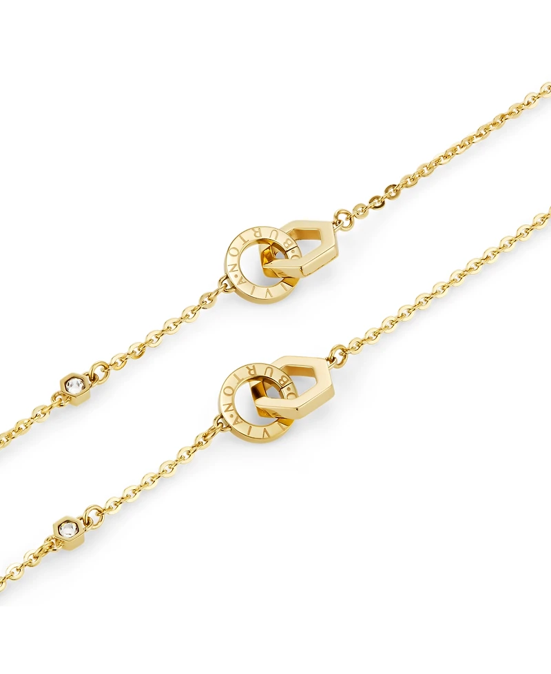 Olivia Burton Interlink Gold Tone Stainless Steel Gift Set