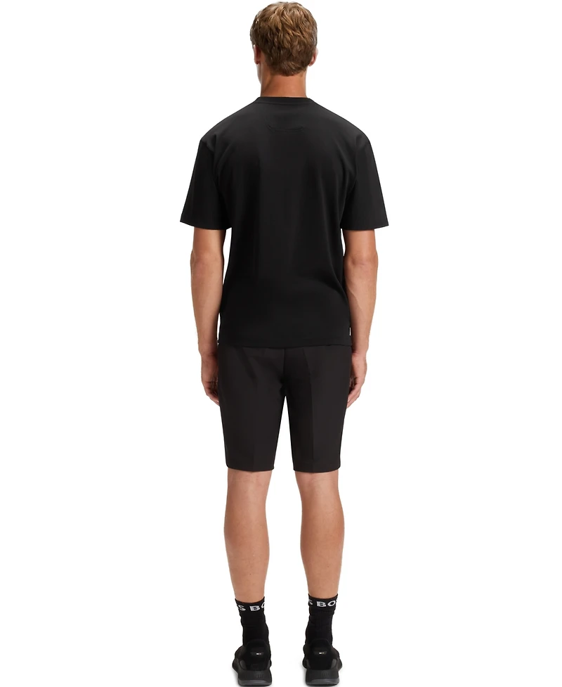 Boss by Hugo Men's Double B Monogram Cotton-Jersey T-Shirt
