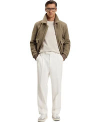 Boss by Hugo Men's Micro Pattern Mercerized-Cotton T-Shirt
