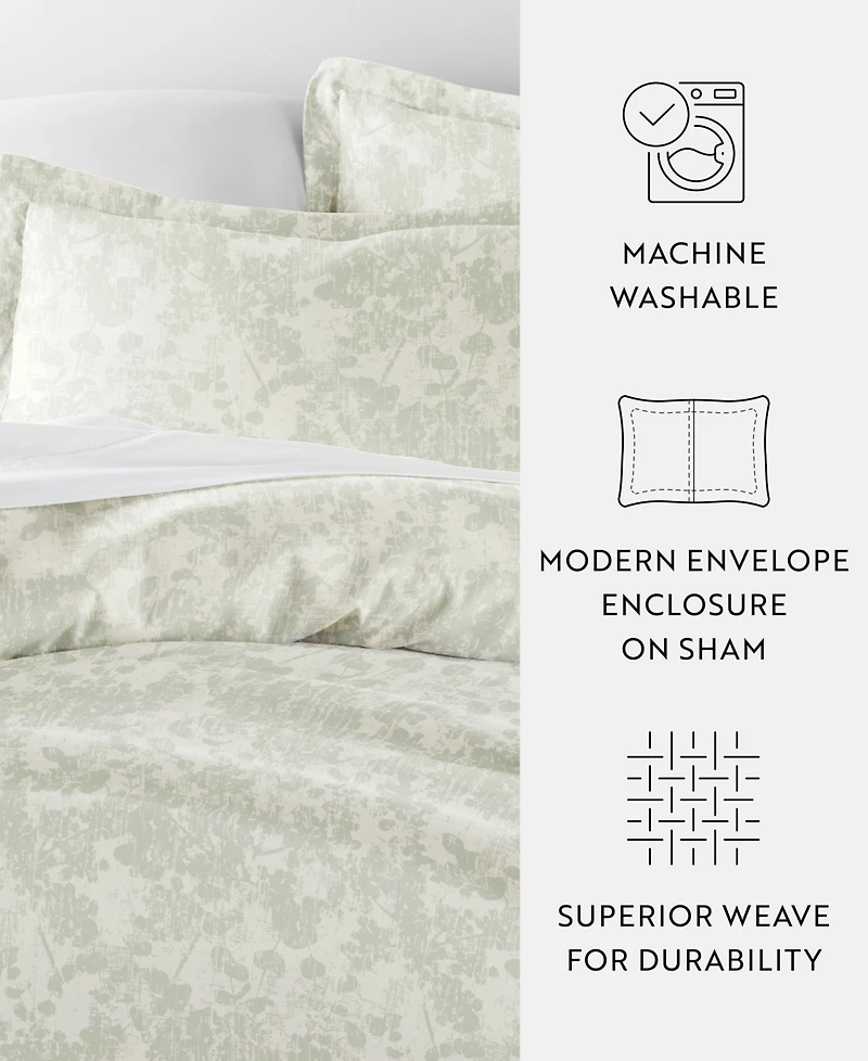 ienjoy Home Rustic Retreat All Season 3-Pc. Duvet Cover Set, King/California King
