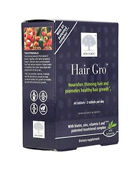 New Nordic Hair Gro | Hair Growth Supplement Tablets | Biotin & Palm Fruit Extract for