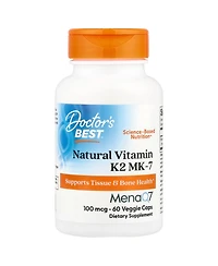 Doctor's Best Natural Vitamin K2 Mk-7 100 mcg