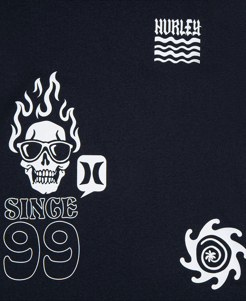 Hurley Big Boys Multi Facet Printed T-Shirt