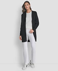 Dkny Women's Long Sleeve Open Front Cardigan