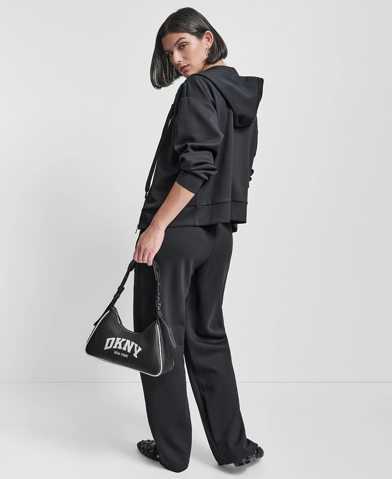 Dkny Women's Long Sleeve Zip-Up Jacket