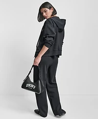 Dkny Women's Long Sleeve Zip-Up Jacket