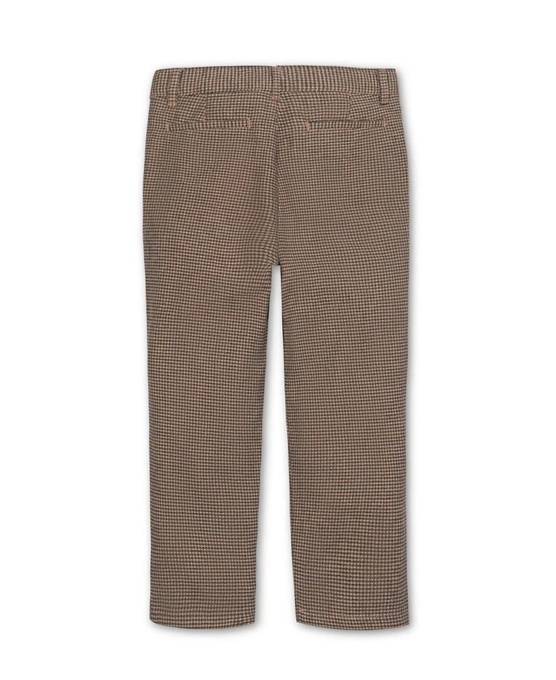 Hope & Henry Little and Big Boys' Organic Brushed Suit Pant