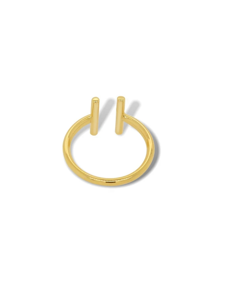 The Lovery Golden Bar Ring 14K Gold