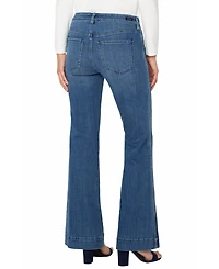 Liverpool Los Angeles Women's Hannah Flare Self Trim Jeans