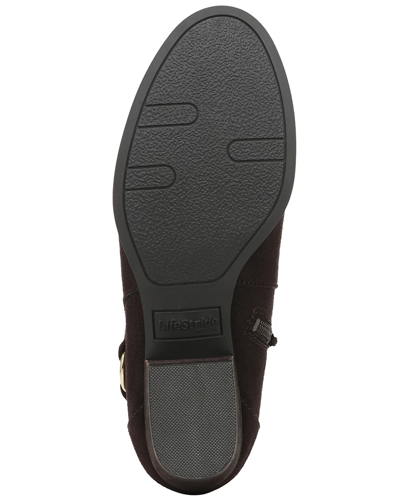 LifeStride Women's Brianna Zipper Short Booties