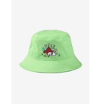 My Melody Men's Garden Party Adult Green Bucket Hat