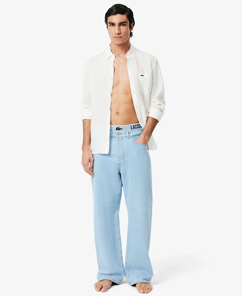 Lacoste Men's 3-Pack Microfiber Trunks
