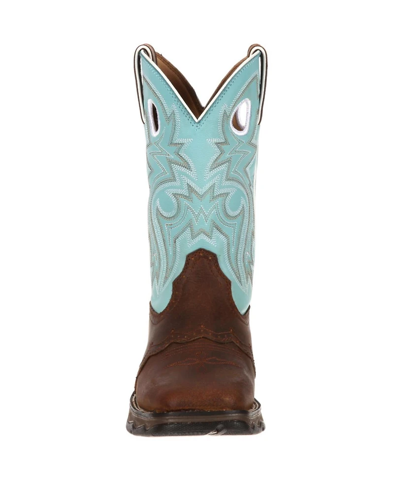 Lady Rebel by Durango Women's Powder n' Lace Saddle Western Boot