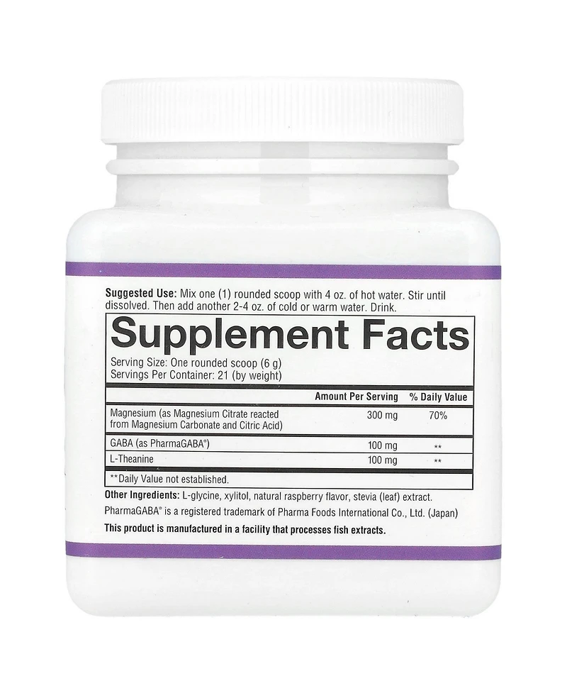 Youtheory Relax Magnesium Powder Berry