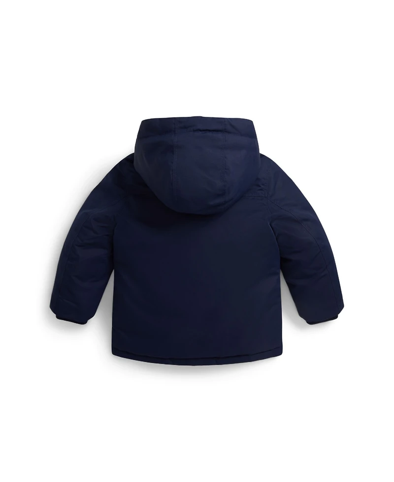 Polo Ralph Lauren Toddler and Little Boys 2-7 Faux-Fur-Trim Down Parka