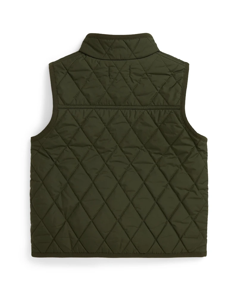Polo Ralph Lauren Toddler and Little Boys Fleece-Lined Quilted Vest