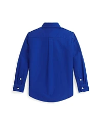 Polo Ralph Lauren Toddler and Little Boys Garment-Dyed Cotton Oxford Shirt