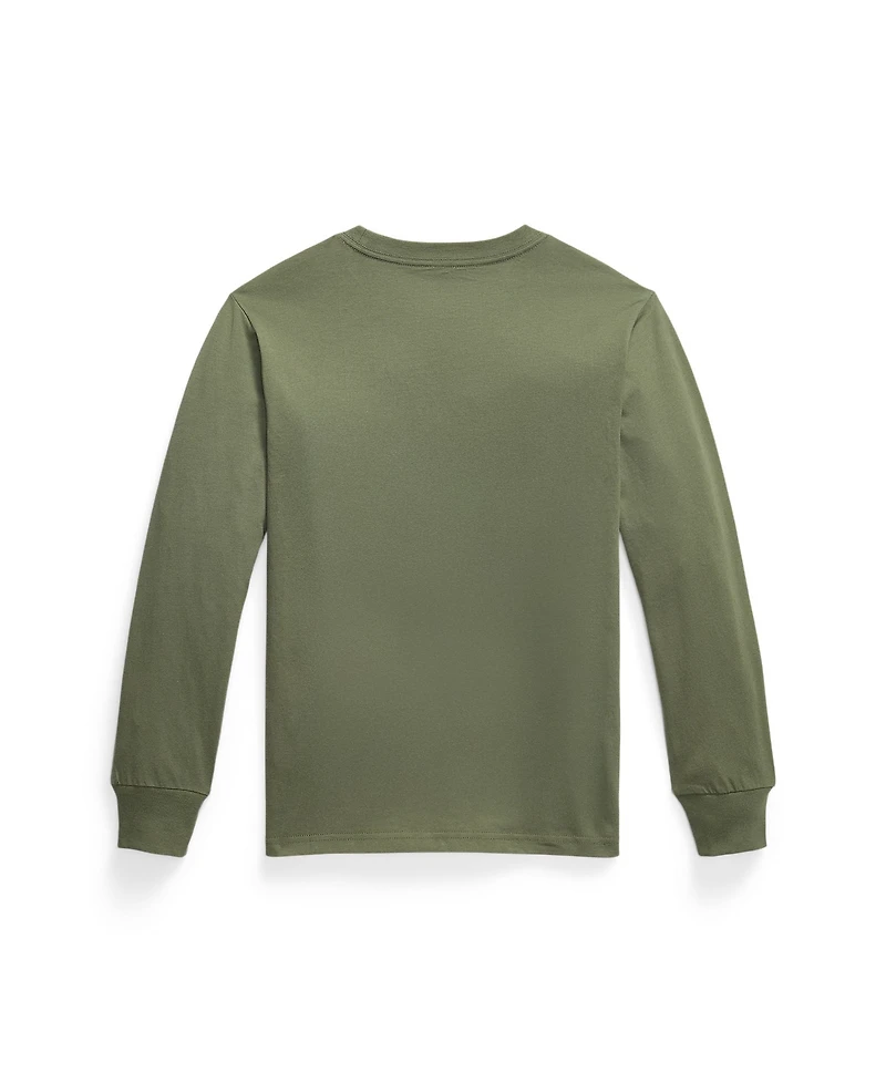 Polo Ralph Lauren Big Boys Cotton Jersey Long Sleeve T-Shirt