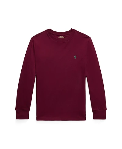 Polo Ralph Lauren Big Boys Cotton Jersey Long Sleeve T-Shirt