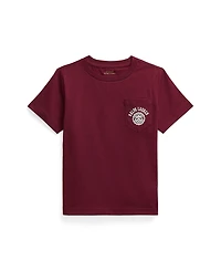 Polo Ralph Lauren Toddler and Little Boys Logo Cotton Jersey Pocket T-Shirt