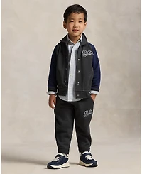 Polo Ralph Lauren Toddler and Little Boys Logo Fleece Jacket