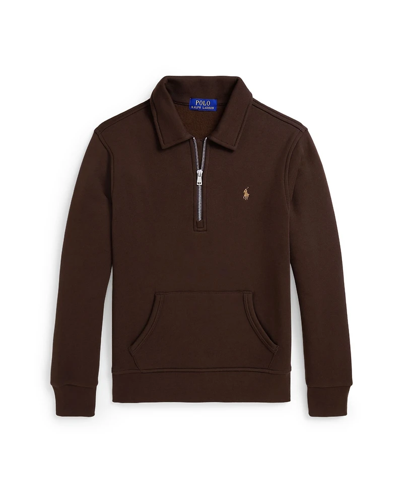 Polo Ralph Lauren Big Boys Fleece Quarter-Zip Pullover Sweatshirt