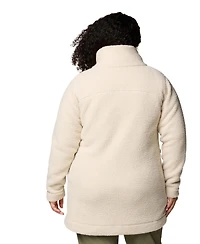 Columbia Plus Size Active Panorama Stand-Collar Long Jacket
