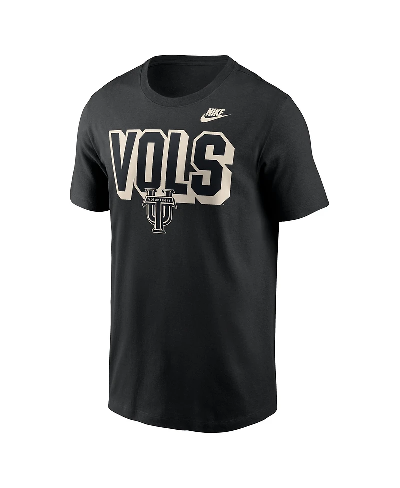 Nike Men's Black Tennessee Volunteers Fashion Bold T-Shirt