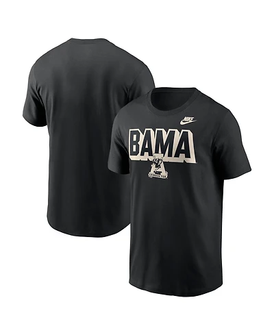 Nike Men's Black Alabama Crimson Tide Fashion Bold T-Shirt