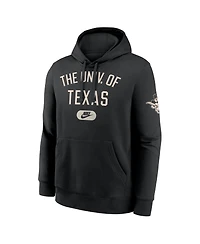 Nike Men's Black Texas Longhorns Fashion Club Pullover Hoodie