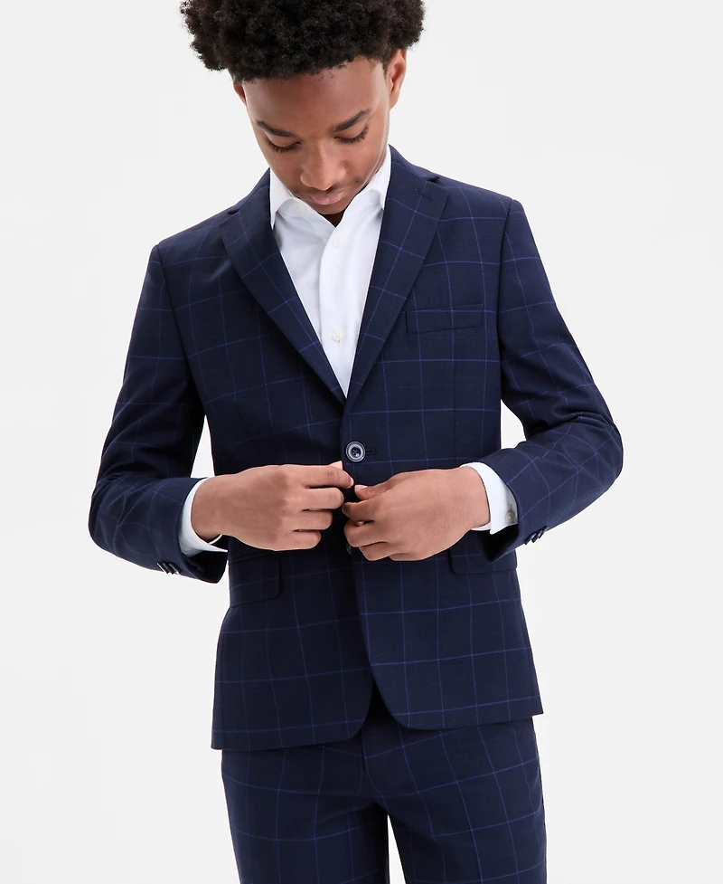Michael Kors Big Boys Checkered Jacket