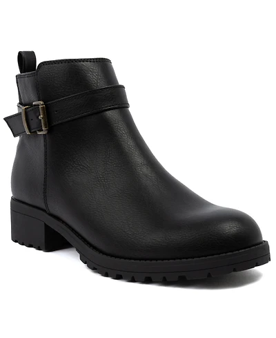 Sugar Women's Cameron Buckle Detail Ankle Booties