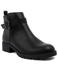 Sugar Women's Cameron Buckle Detail Ankle Booties