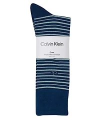 Calvin Klein Men's 4-Pack Assorted Crew Socks Set