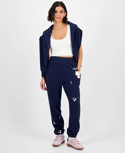 Grayson Threads, The Label Juniors' Hello Kitty Fleece Joggers