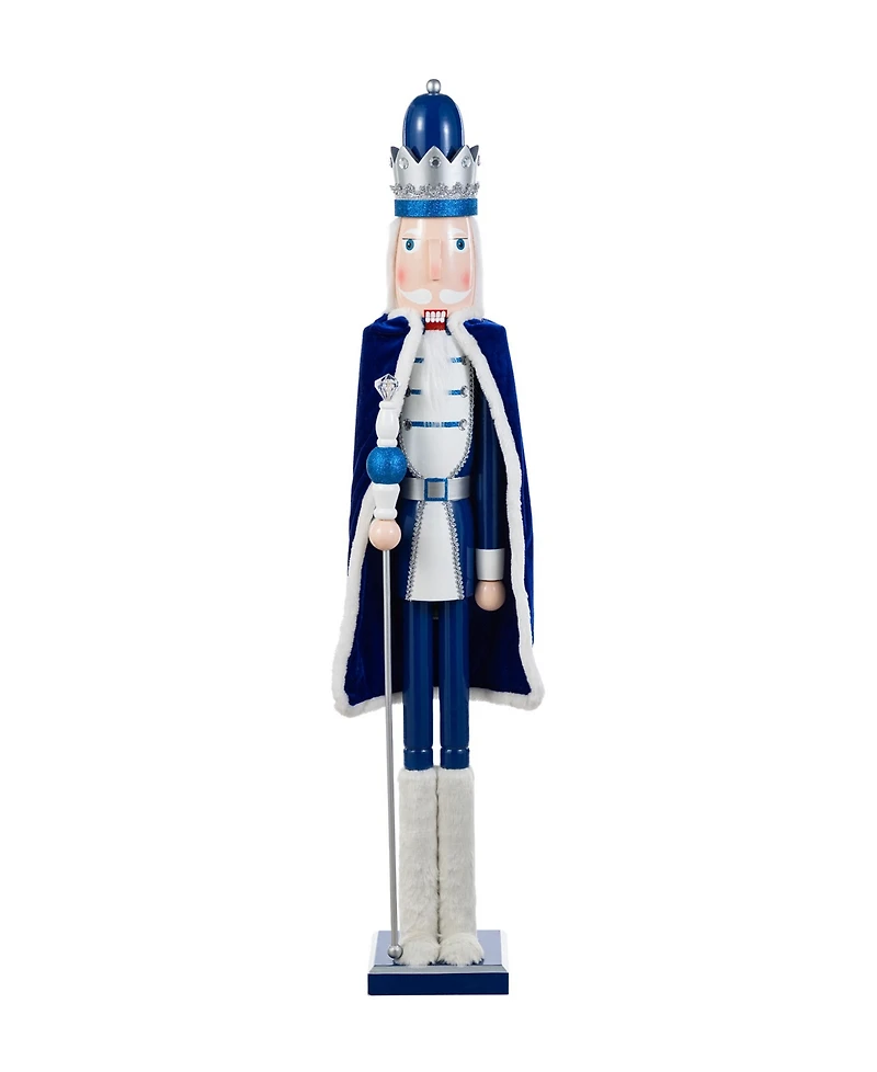 Glitzhome 42" Wooden Christmas King Nutcracker