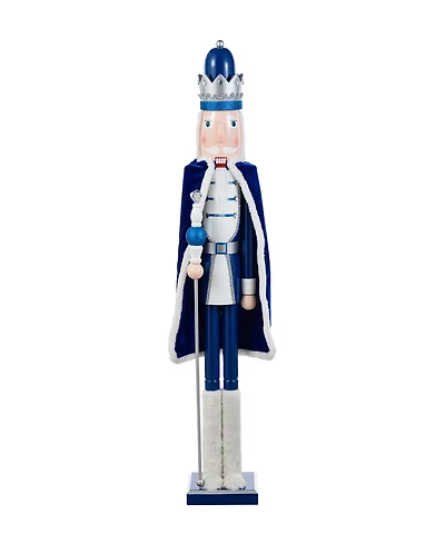 Glitzhome 42" Wooden Christmas King Nutcracker