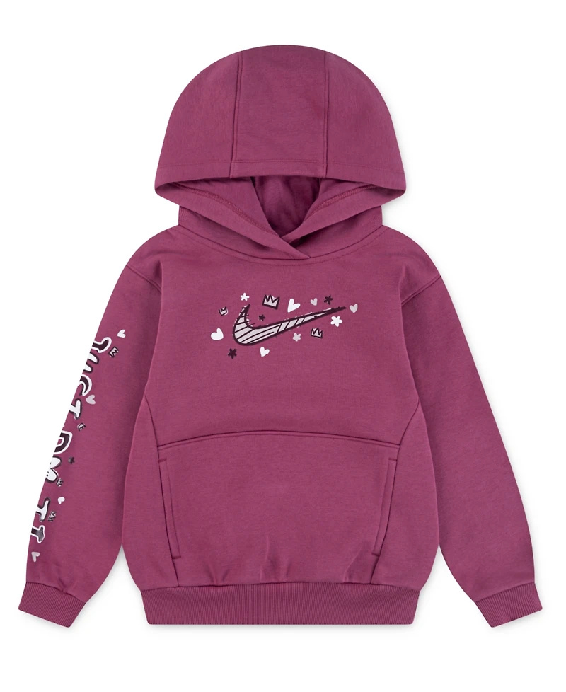 Nike Toddler and Little Girls Long Sleeve Hoodie