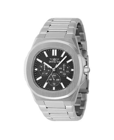 Invicta Men's 48325 Speedway Quartz 3 Hand Black Dial Watch