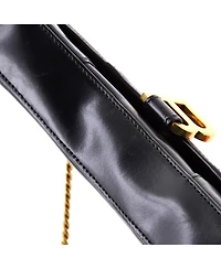Pre-Owned Balenciaga Hourglass Chain Wallet Leather