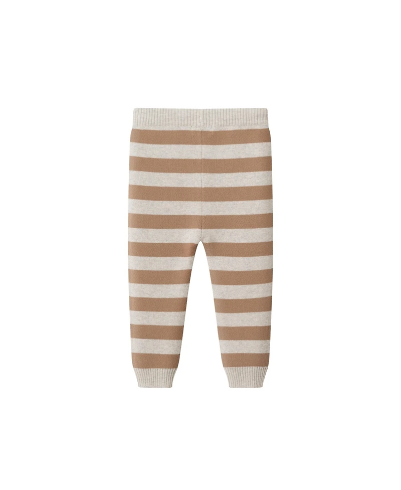 Andy & Evan Baby Striped Sweater with Truck Set