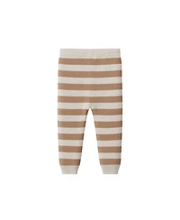 Andy & Evan Baby Striped Sweater with Truck Set