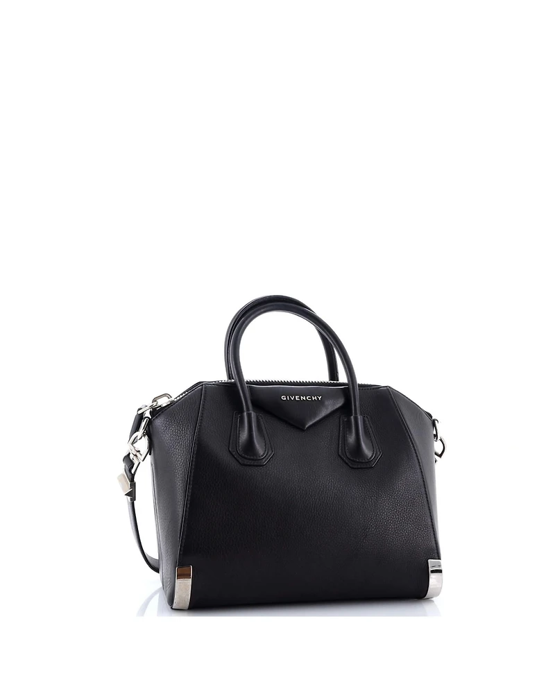 Pre-Owned Givenchy Small Antigona Bag Glazed Leather