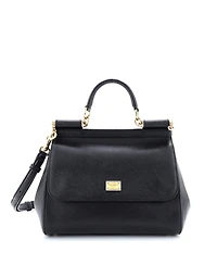 Pre-Owned Dolce & Gabbana Medium Miss Sicily Bag Leather