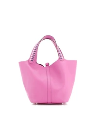 Pre-Owned Hermes Mm Picotin Lock Bag Tressage Epsom