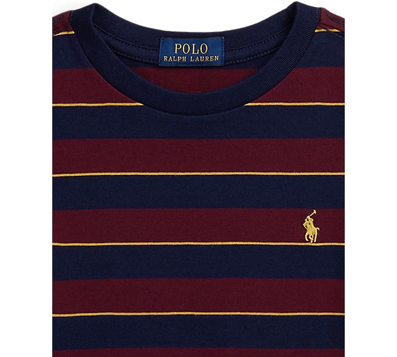 Polo Ralph Lauren Toddler and Little Boys Striped Cotton Jersey T-Shirt