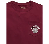 Polo Ralph Lauren Big Boys Logo Cotton Jersey Pocket T-Shirt