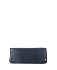Pre-Owned Hermes Kelly Handbag Courchevel with Gold Hardware