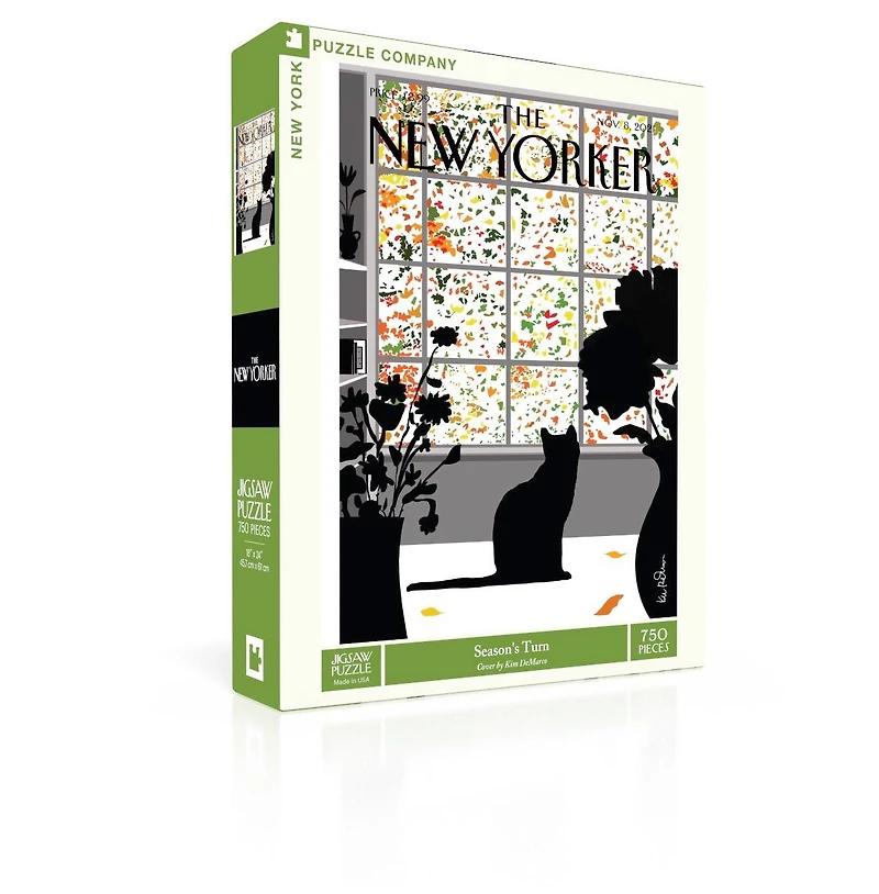 New York Puzzle Company Season's Turn 750 Piece Puzzle